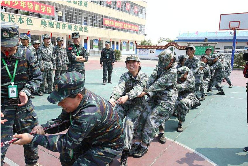 绍兴市柯桥教育叛逆孩子军事化学校