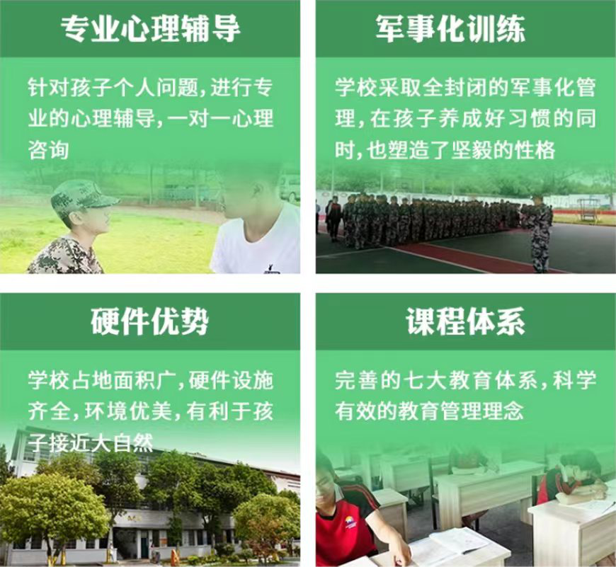 重庆市长寿区小孩子教育封闭式学校